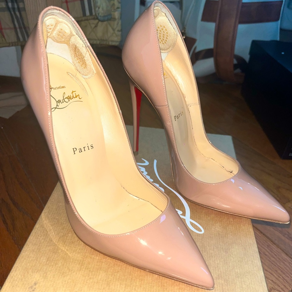 So kate Christian Louis Vuitton heels